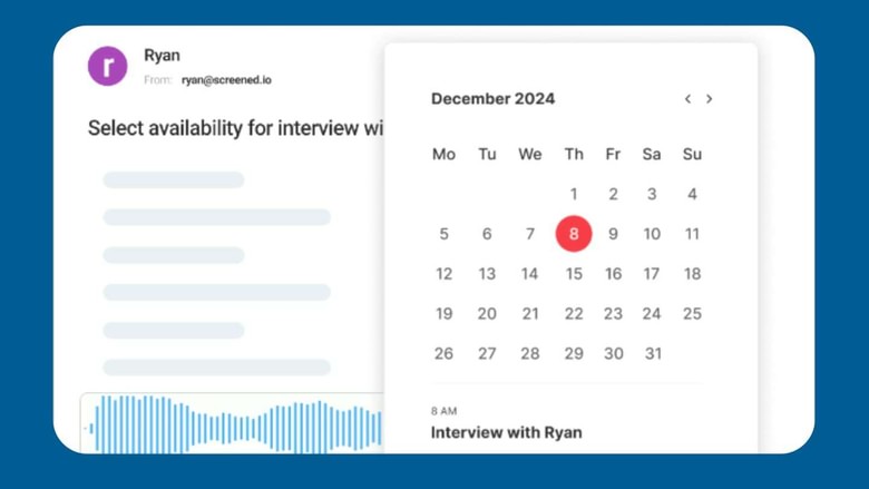 Automatically schedule interviews and manage availability with ease