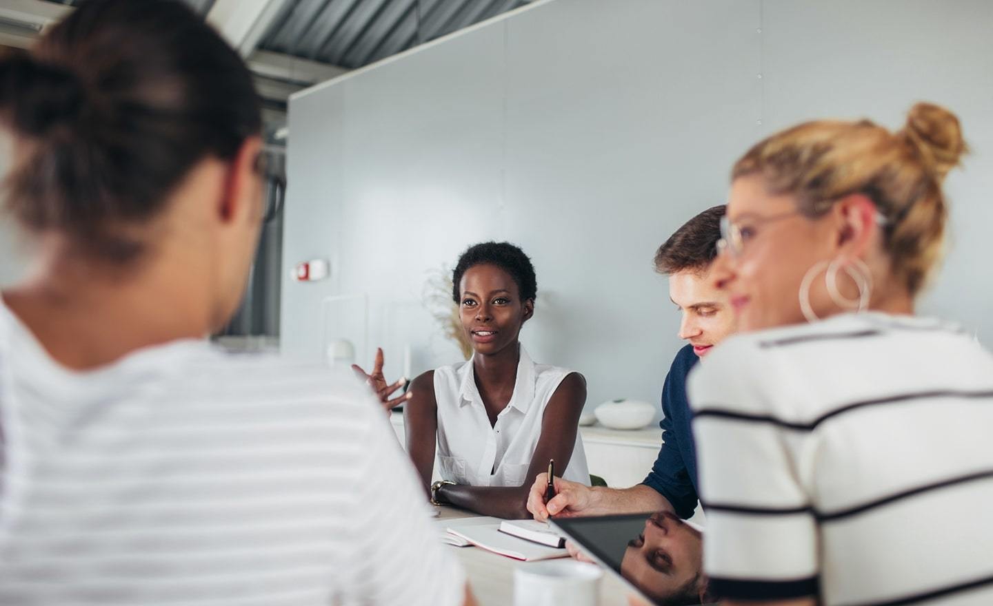 Group of people in a meeting