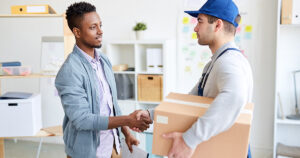 Man tipping his movers