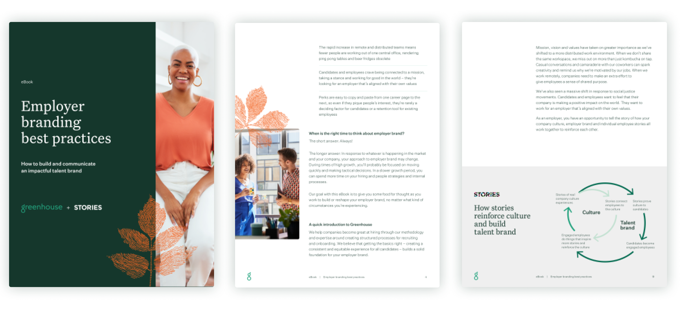 Sample pages of the Employer branding best practices eBook