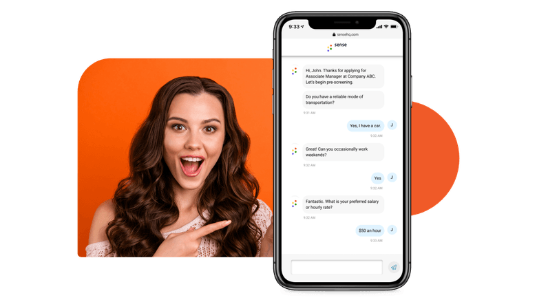 Cut time-to-hire with Conversational AI