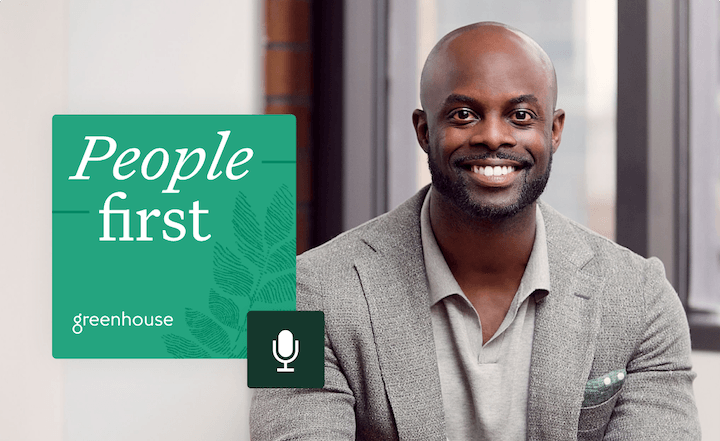 Portrait of donald knight with people first podcast cover art