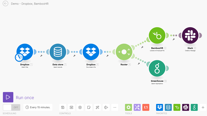 Include branches and conditional filters