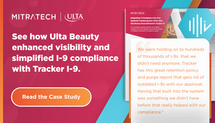 Product Image 3 See how Ulta Beauty enhanced visibility and simplified I-9 compliance with Tracker I-9