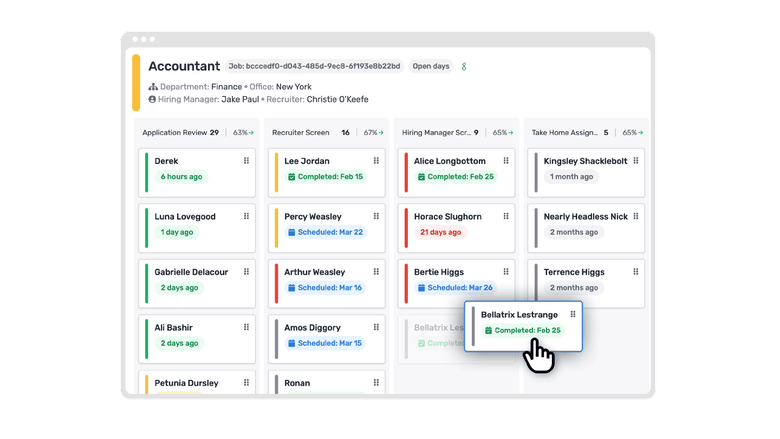 Boost recruiter and pipeline efficiency